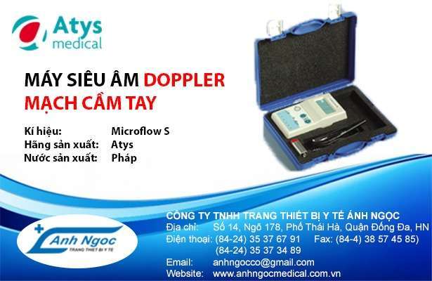 Microflow S1 MÁY SIÊU ÂM DOPPLER MẠCH CẦM TAY