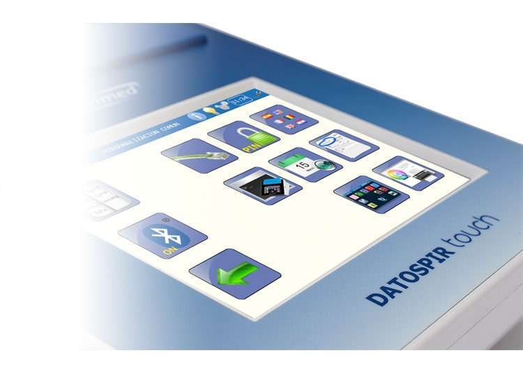 slide2 datospir touch MÁY ĐO CHỨC NĂNG HÔ HẤP DATOSPIR TOUCH EASY1