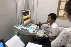 Máy siêu âm Doppler xuyên sọ Looki HDSD tại bệnh viện