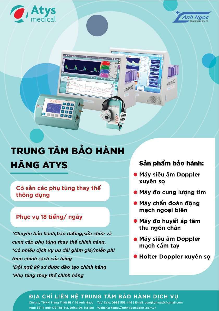 Anhngocmedical thành lập Nơi bảo hành hãng Atys đầu tiên tại Việt nam