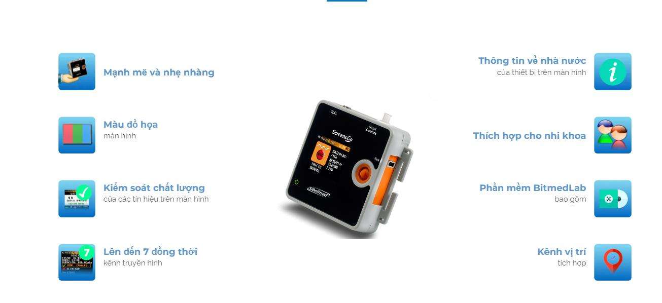 Máy đa ký hô hấp Screen&Go